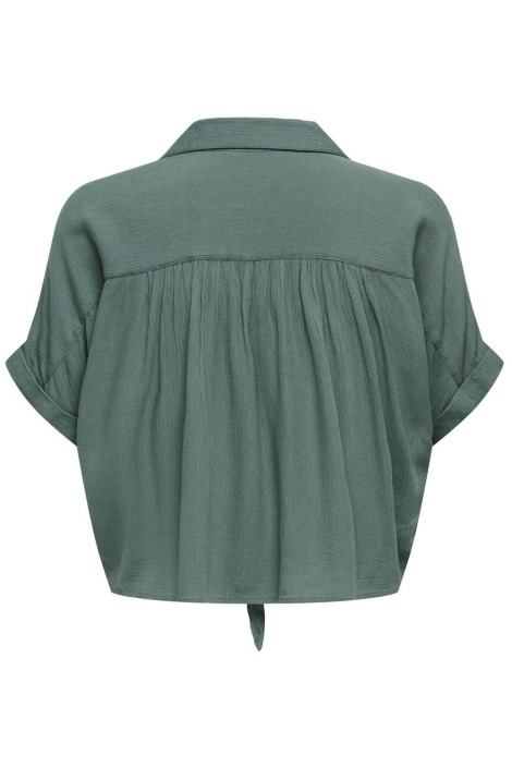 Only onlpaula life s/s tie shirt wvn noo